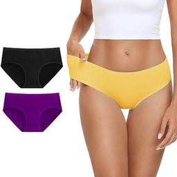 Diving Deep Women Pack of 3 Cotton Hipster Briefs-picture-32