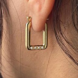 ATRAER Contemporary Drop Earrings-image-92