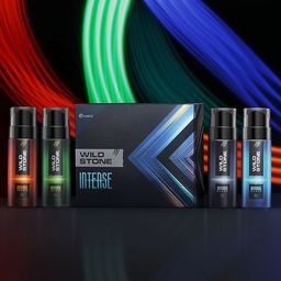 Wild stone Set Of 4 Black, Ocean, Trance & Woods Mini Deodorant - 40 ml Each-image-5