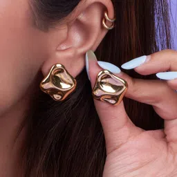SALTY Chunky Chic Stainless Steel Contemporary Studs-image-84