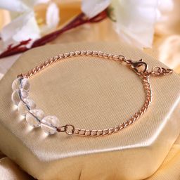 Shubhanjali Quartz Beaded Link Bracelet-image-84