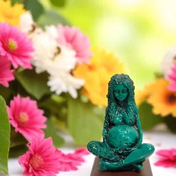GLOBAL AROMA Green Fengshui Idol Showpiece-image-5