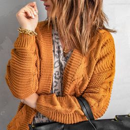 StyleCast Women Cable Knit Longline-image-39