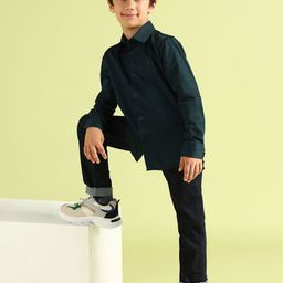 U.S. Polo Assn. Kids Boys Classic Opaque Casual Shirt-image-47