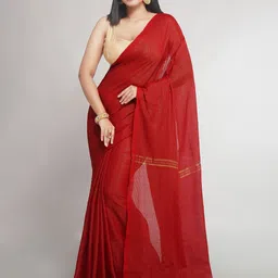 WoodenTant Striped Zari Saree-picture-47