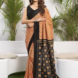 Mitera Ikat Saree-image-22