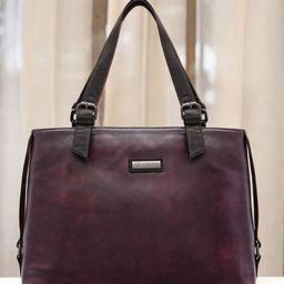 VISMIINTREND Textured PU Structured Tote Bag-48