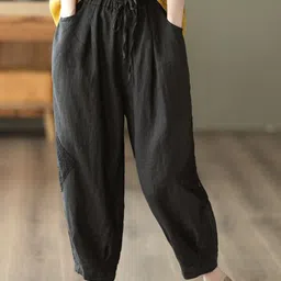 StyleCast x Revolte Women Loose Fit Easy Wash Pleated Trousers-picture-19