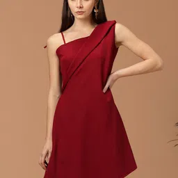 Mast & Harbour Scuba A-Line Dress-picture-16