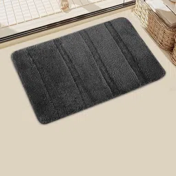 Kuber Industries Grey Anti Skid Mat For Bathroom-87