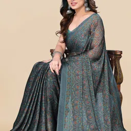 KALINI Kalamkari Printed Saree-picture-28