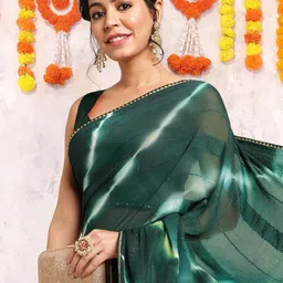 MIRCHI FASHION Tie and Dye Gotta Patti Designer Saree-32