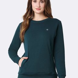 Van Heusen Athleisure Women Long Raglan Sleeve Brushed Fleece Sweatshirt-image-72