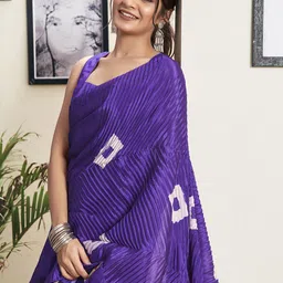 Satrani Tie and Dye Ready to Wear Saree-15