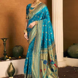 KALINI Woven Design Paithani Saree-picture-25