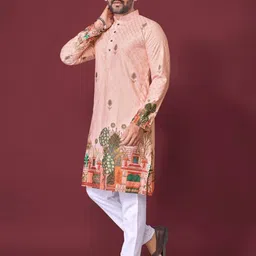 BALAJI CREATION Men Pink Kurtas-picture-23