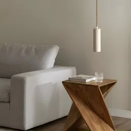 THEGASBH Brown Wooden Square Bedside Table-image-52