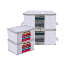 Aura Grey Set of 4 Regular Multi-Utility Organisers-picture-21
