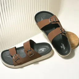 GWALK Men Tan Sandals-picture-22