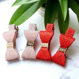 LYTIX 4 Pcs Assorted Glittery Alligator Hair Clips-image-61