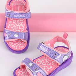 Kids Ville Girls Printed Comfort Sandals-picture-48