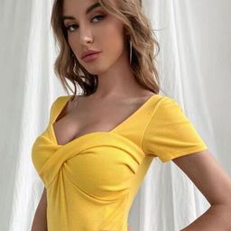 VANGULL Women Sweetheart Neck Top-picture-9