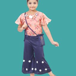 HSS TRENDS Kids-Unisex Blue Cotton Blend Clothing Set-image-75