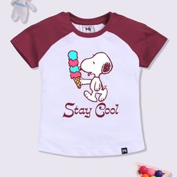 YK X Minute Mirth Girls Printed Cotton T-shirt-picture-30