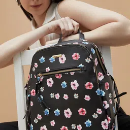 Ginger by Lifestyle Floral PU Structured Handheld Bag-32