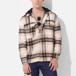 The Indian Garage Co Cotton Checked Casual Shirt-image-36