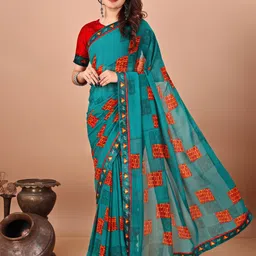 Mitera Printed Saree-image-90