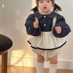 LULU & SKY Girls Beige Skirts-image-10