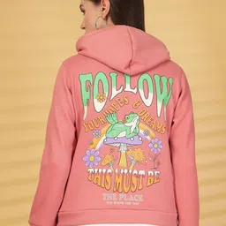 Juelle Women Printed Hooded Sweatshirt-image-53