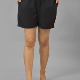 Suha Women Mid Rise Loose Fit Regular Shorts-image-41