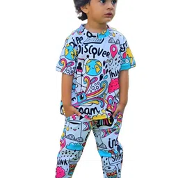 Sagar Impex Printed Cotton Blend Clothing Set-image-82