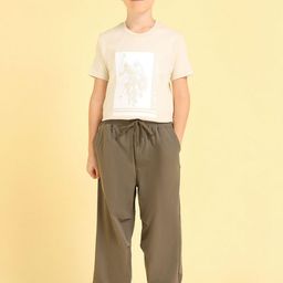 U.S. Polo Assn. Kids Boys Relaxed Fit Parachute Trousers-image-58