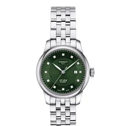 TISSOT Women Embellished Dial & Stainless Steel Bracelet Style Straps Analogue Automatic Motion Powered Watch-image-39