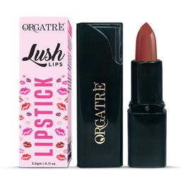 Orgatre Lush Long Lasting Bullet Lipstick - 3.2 g - Subtle Shell 45-34