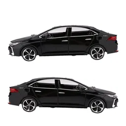 UKAXA 132 Die Cast Metal Model Corolla Toy Car Pullback for Kids Openable Toy Vehicles-22