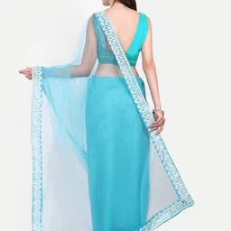 BARKIYA CREATION Aari Work Saree image 3