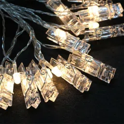 fstyler 20 LEDs 5 m Gold Steady String Rice Lights image 3