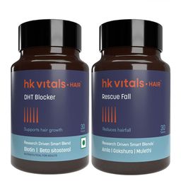 HK VITALS Set Of 2 DHT Blocker Tablets & Reduce Hair Fall- 30 Tables Each-81