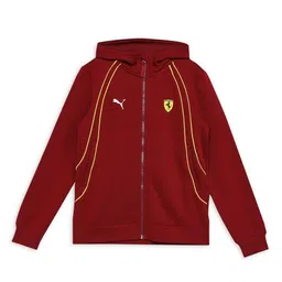 PUMA Motorsport Unisex Kids Colourblocked Sporty Jacket with Patchwork-image-92