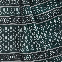 Jevi Prints Ethnic Motifs Pure Cotton Block Print Saree image 4