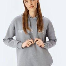 Koton Women Hooded Sweatshirt-image-26