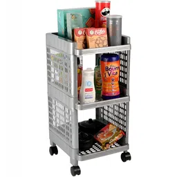 Aura Grey Set of 2 Regular Multi-Utility Organisers image 5