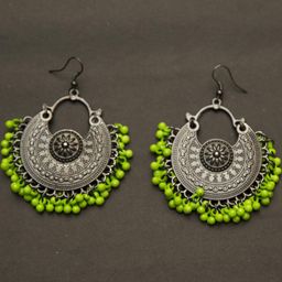 Creative Frogs Women Green Earrings-image-89