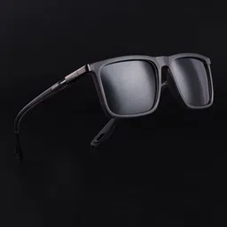 Voyage Unisex Square Sunglasses with Polarised and UV Protected Lens-8