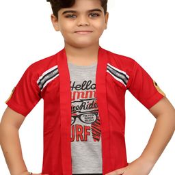 FASHION GRAB Boys Classic Fit Solid Spread Collar Cotton Casual Shirt-image-32