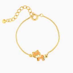 SWASHAA Kids 18k Gold-Plated Charm Bracelet-58